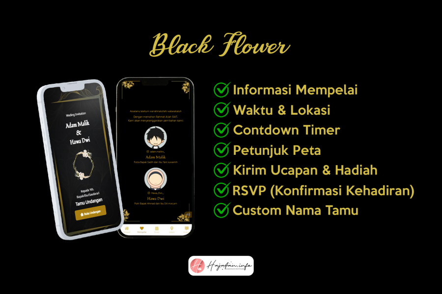 Black Flower